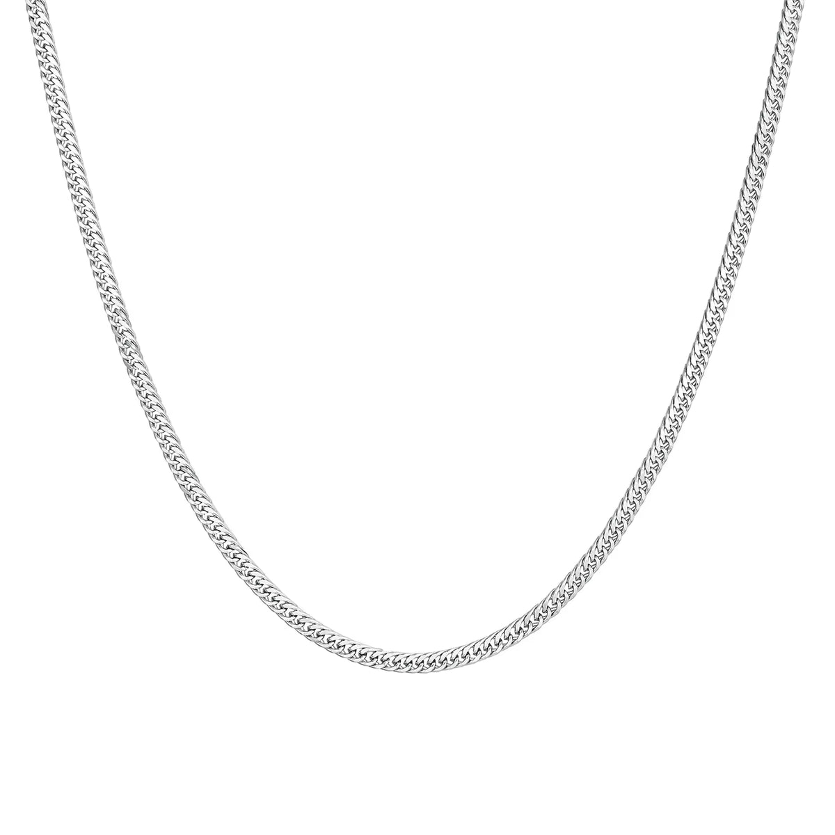 Thin Chain Link Necklace for Men Boys,45/60/70Cm Never Fade Stainless Steel Collars,Casual Jewelry Gifts